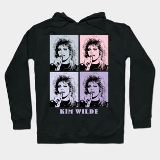 Kim WildE Song 80s Pop Art Hoodie